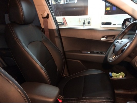 Каркасные авточехлы на Hyundai Creta