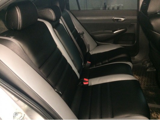 Каркасные авточехлы на Honda Civic 8 4D