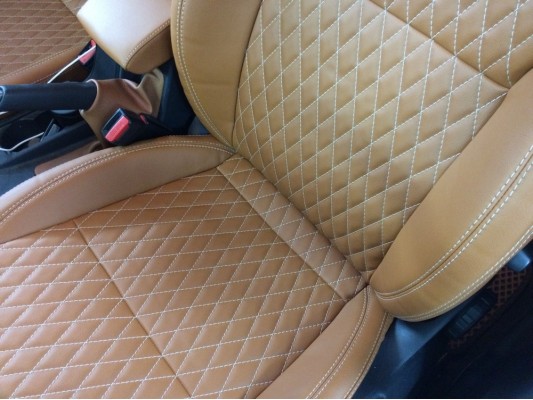 Каркасные авточехлы на Skoda Octavia A7 FL