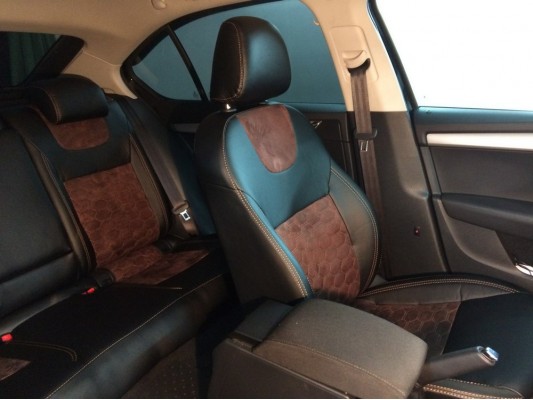 Каркасные авточехлы на Skoda Octavia A7