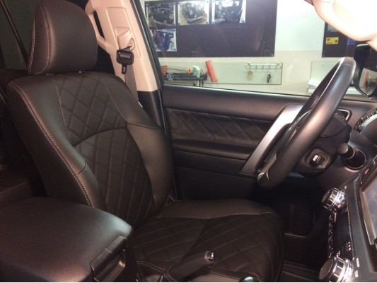 Каркасные авточехлы на Toyota Land Cruiser Prado 150