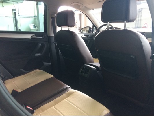 Каркасные авточехлы на Volkswagen Tiguan 2 поколения