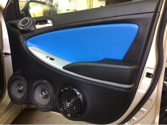 Перетяжка дверных карт